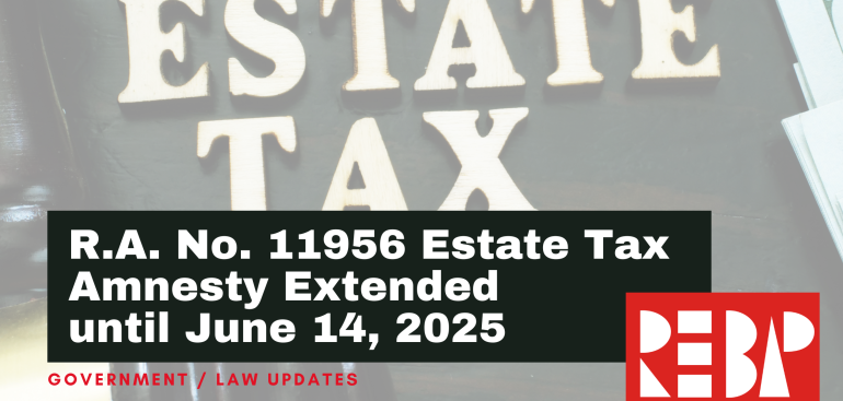 Estate Tax Amnesty Extended